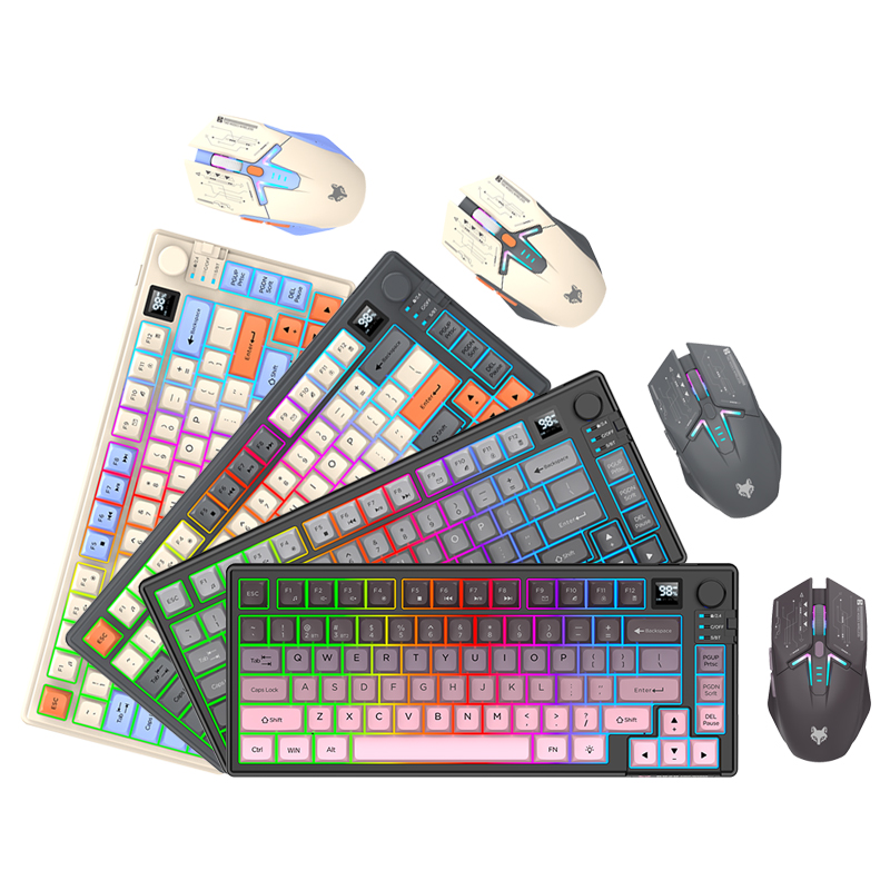 Laptop Accessories Uk - K920 USB bedraad gaming-toetsenbord-muisset Verlichte desktop/laptop