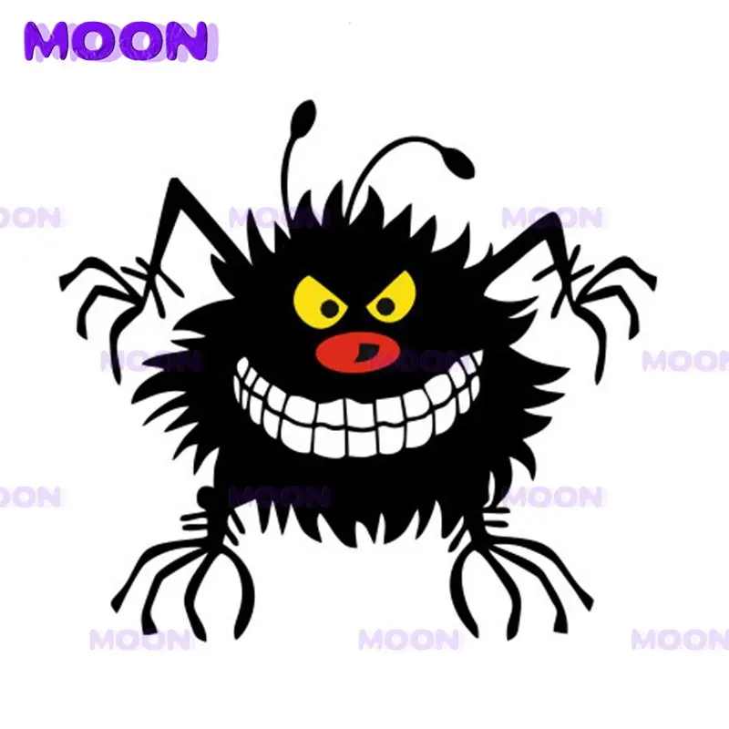 Yellow Laptop Accessories - Grappige sticker Babayka demon gele ogen