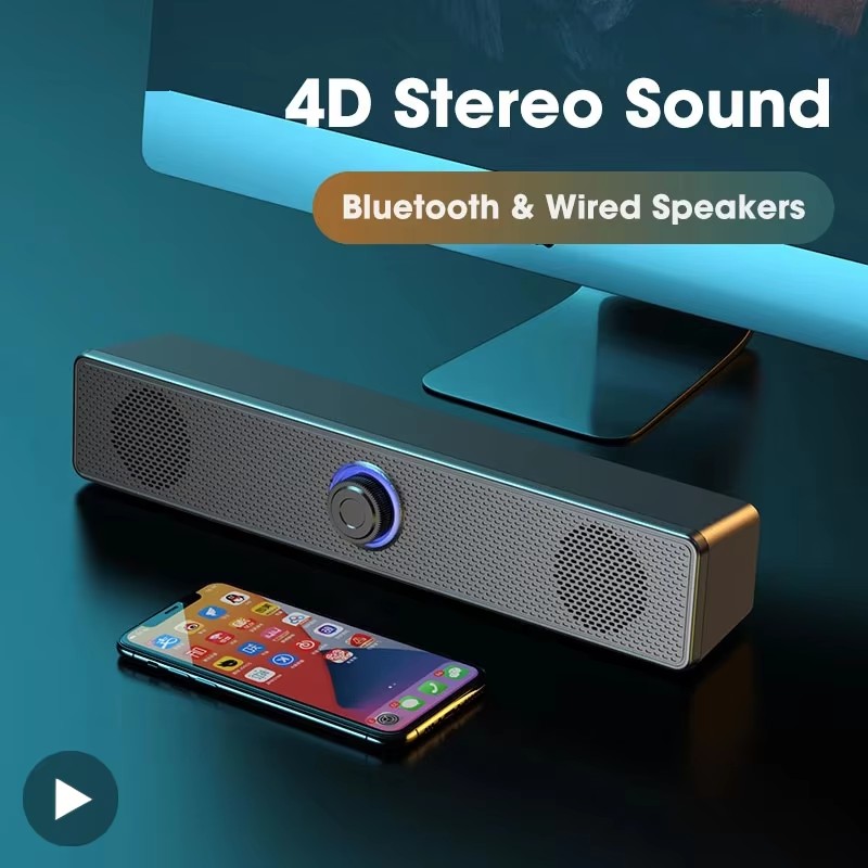 Muziek Soundbar Computer Caixa - Laptop Stand Portable recensie en prijs