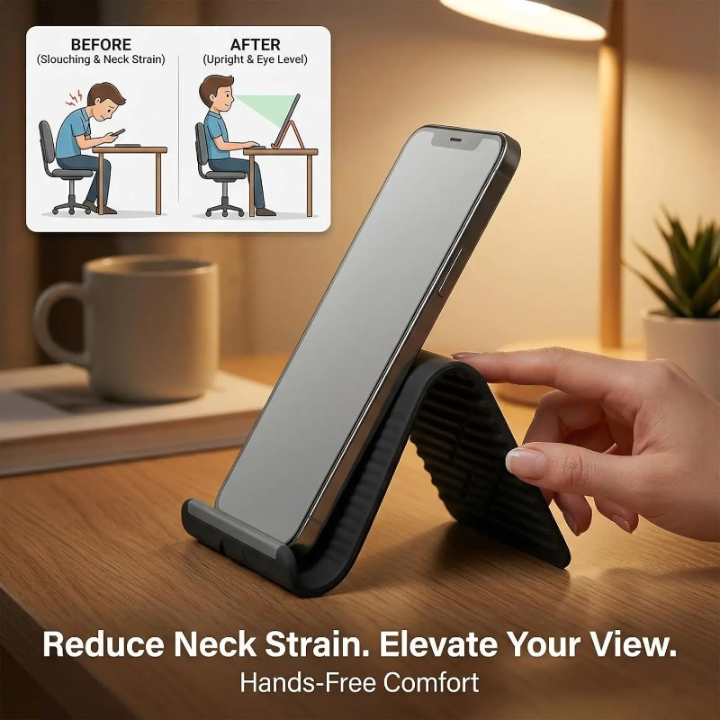 Flexibele opvouwbare siliconen - Laptop Stand Portable recensie en prijs