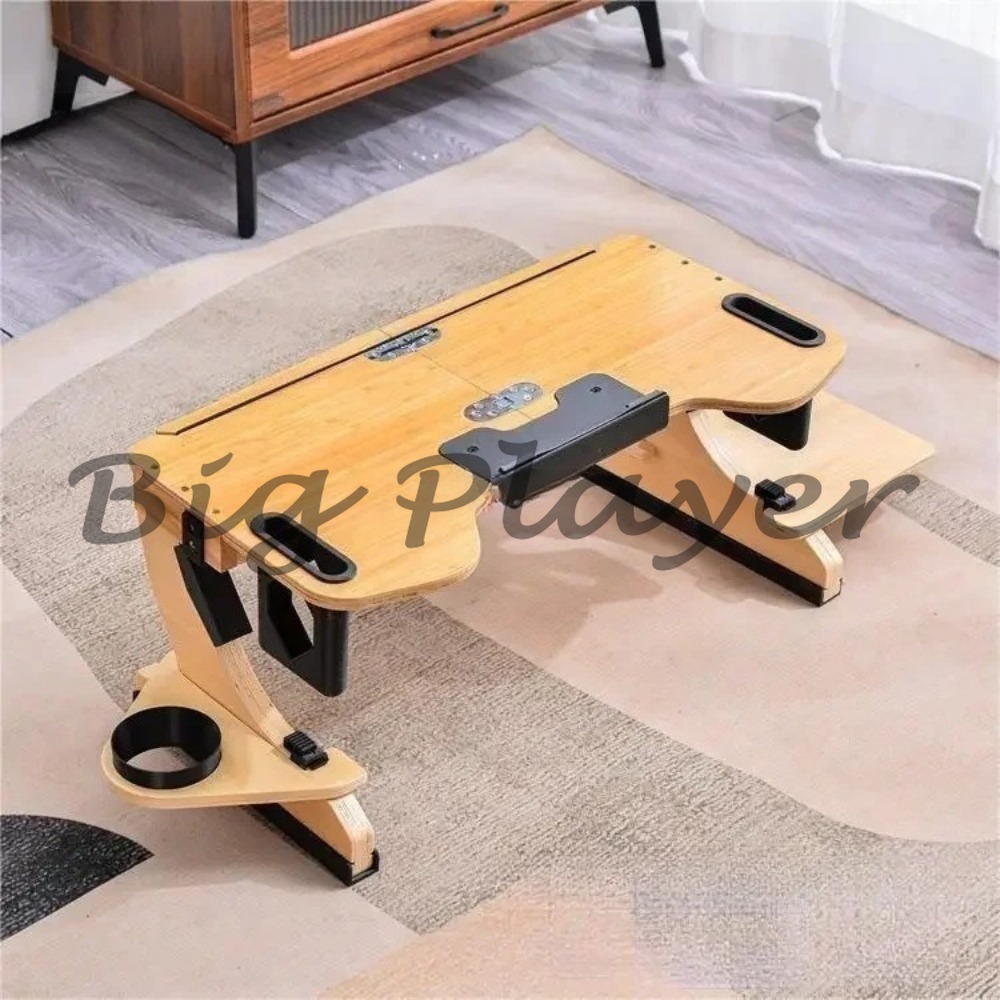 Multifunctionele houten opklap - Laptop Stand Portable recensie en prijs