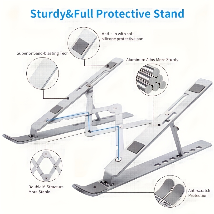 Zinklegering opvouwbare laptop - Laptop Stand Portable recensie en prijs