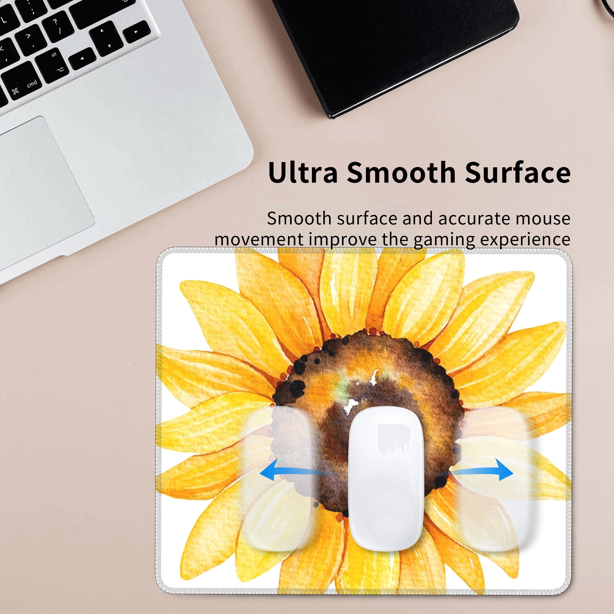 Aquarel Zonnebloem Levendig Ge - Yellow Laptop Accessories recensie en prijs