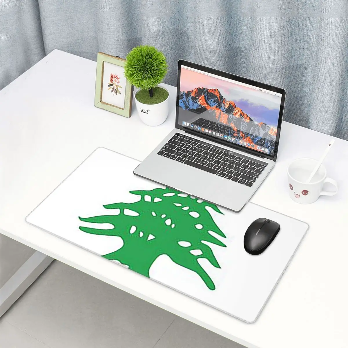 Grote muismat Vlag van Libanon - Laptop Accessories Lebanon recensie en prijs