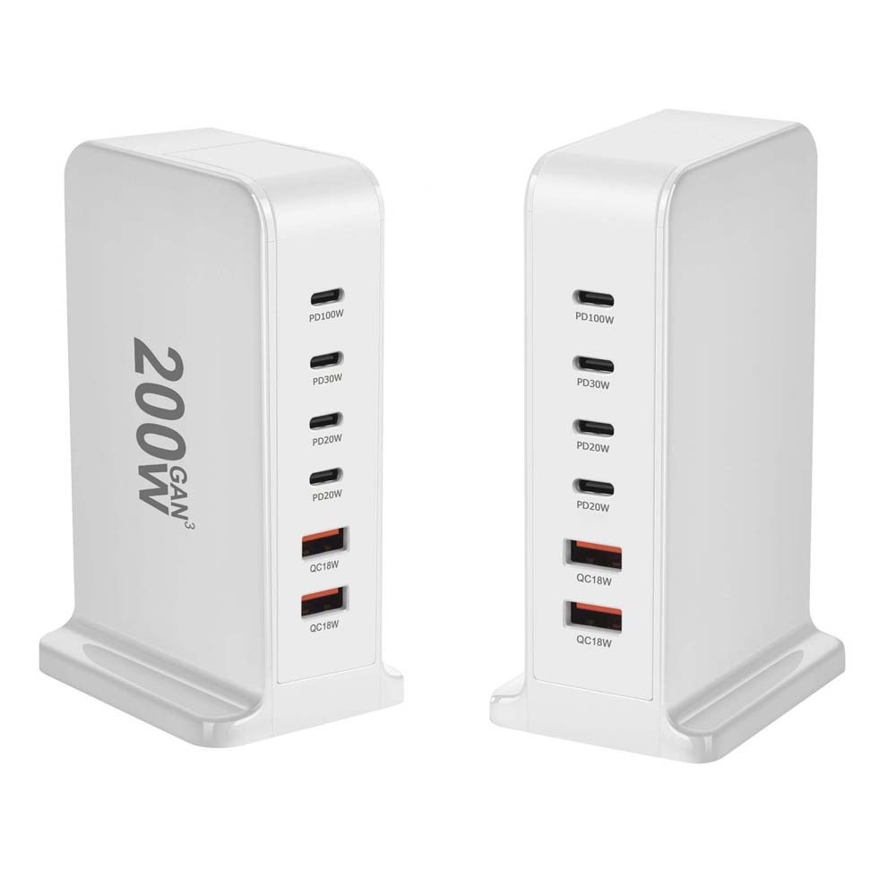 200W 168W Desktop GaN Quick PD - Laptop Accessories Uk recensie en prijs