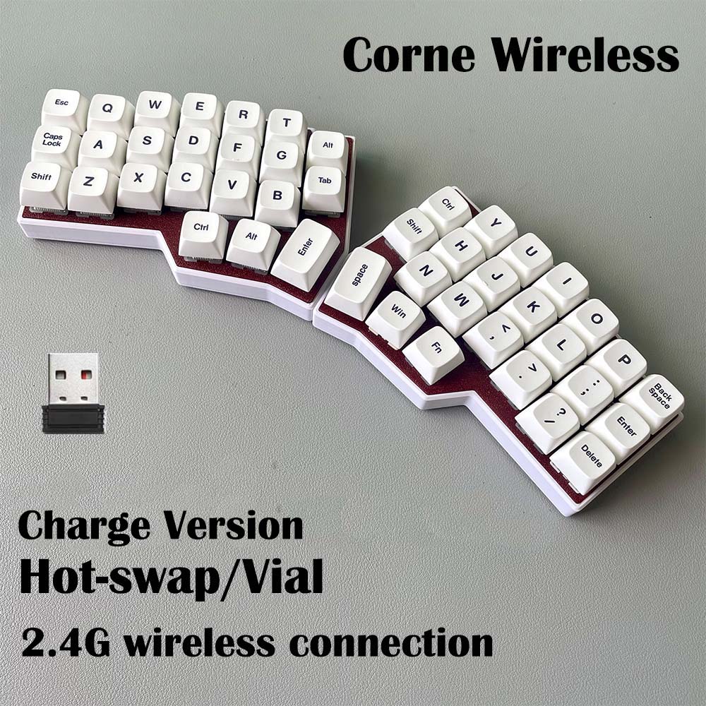 CORNE V4 2.4G Draadloos Split  - Laptop Accessories Uk recensie en prijs