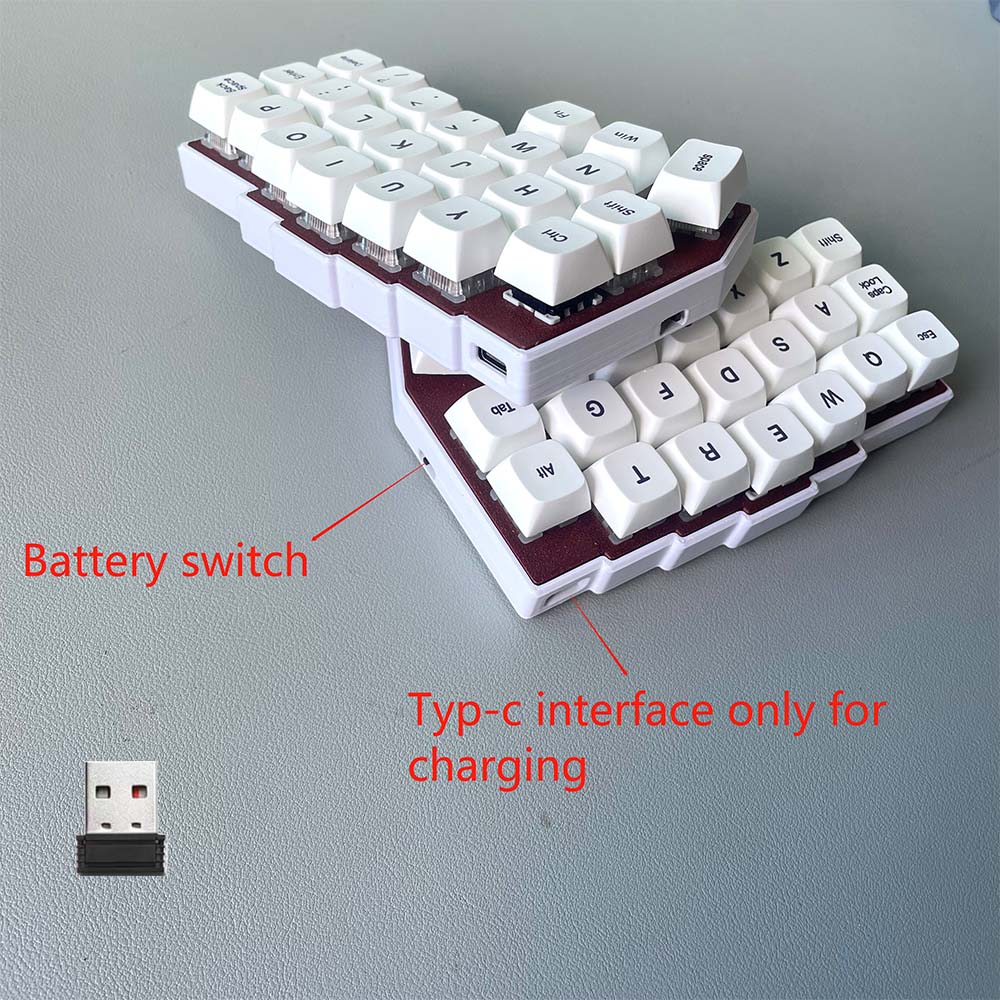 CORNE V4 2.4G Draadloos Split  - Laptop Accessories Uk recensie en prijs