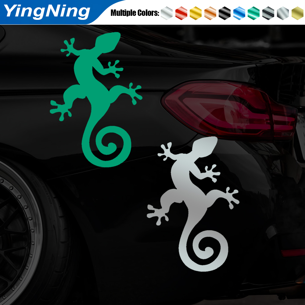 Premium Vinyl Gecko Auto Stick - Yellow Laptop Accessories recensie en prijs