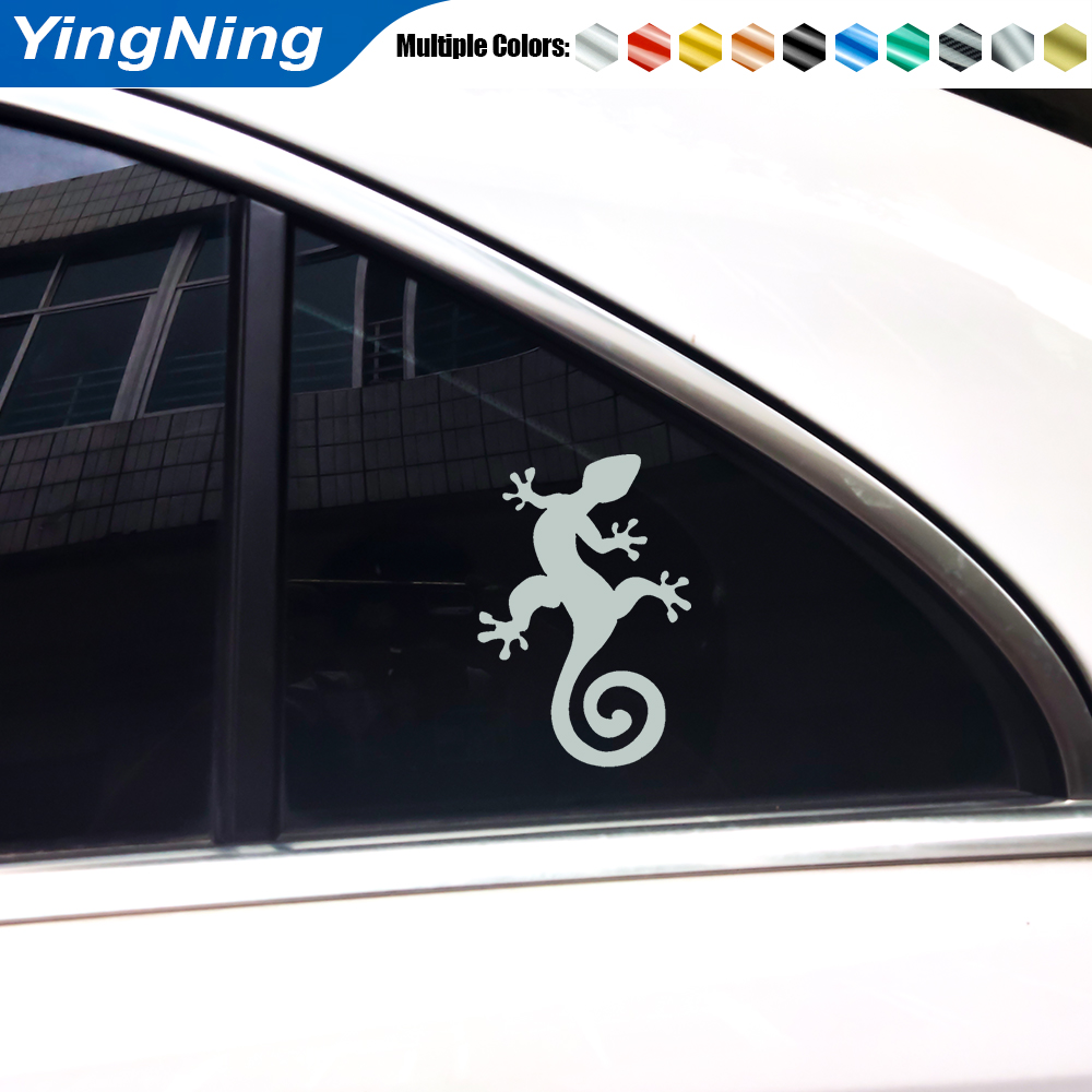 Premium Vinyl Gecko Auto Stick - Yellow Laptop Accessories recensie en prijs