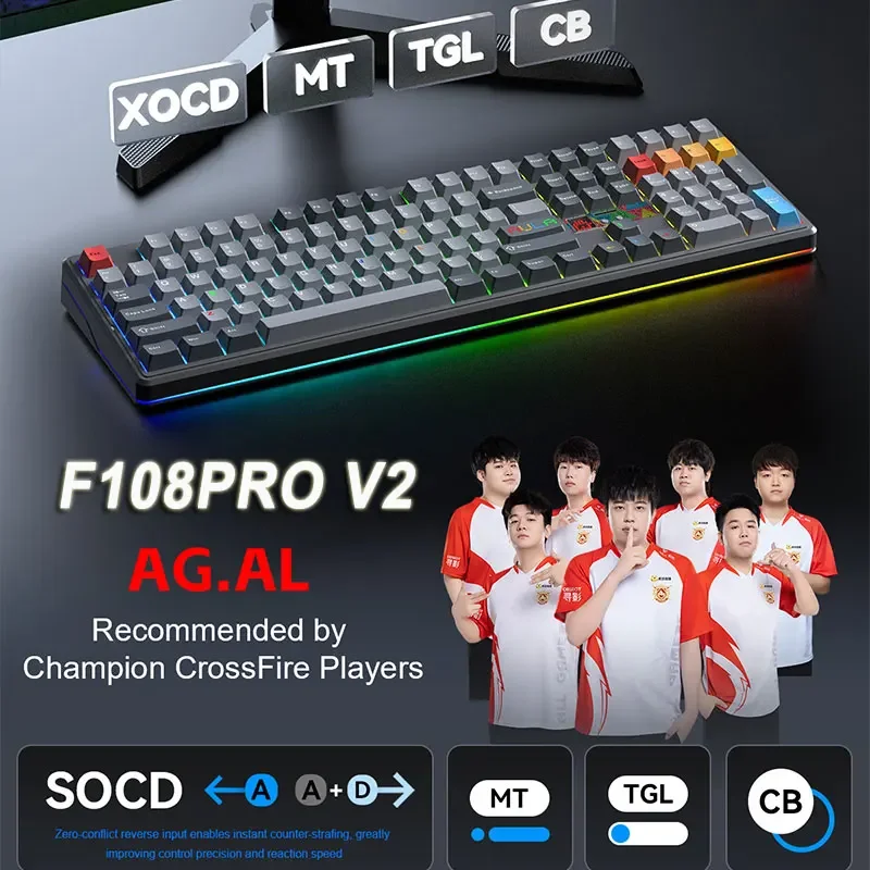 AULA F108 Pro V2 Mechanisch To - Laptop Accessories Uk recensie en prijs